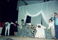 Final da peça de teatro "Triunfo de Arlequim".