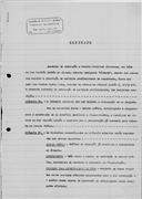 Contrato para elaboração de projetos para construção de um edifício destinado a Cine-Teatro.
