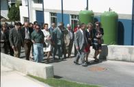 Visita às instalações na cerimónia inaugural do reservatório e central elevatória de abastecimento de água de Vale Milhaços, Corroios, Seixal. 