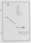 Orçamento, 1969.