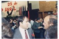 Vasco Lourenço no convívio da Associação 25 de Abril na Sociedade Filarmónica União Artística Piedense.