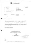 Correspondência recebida.