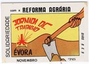 Solidariedade com a Reforma Agrária.