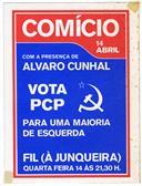 Comício na FIL.
