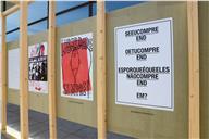 Cartazes da Exposição que assinala os 45 anos do 25 de abril.