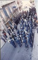 Fotografia da apresentação da banda, na homenagem a Romeu Correia.