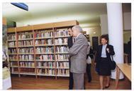 Visita à Biblioteca Central - Fórum Romeu Correia.