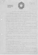 Contrato de prestação de serviços.