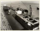 LISNAVE, Docagem do navio petroleiro "Esso Cambria".