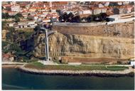 Fotografia aérea do concelho de Almada.