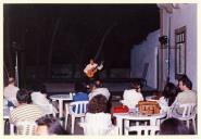 Recital de guitarra clássica pelo italiano Alberto Mason na Casa da Cerca.