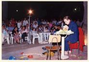 Cena da peça de teatro "Riego" na Casa da Cerca.