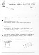 Correspondência recebida.
