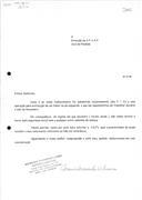 Correspondência recebida.