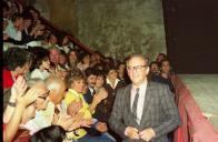 Cerimónia de homenagem a Luiz Francisco Rebello.