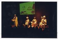 6.ª Mostra de Teatro de Almada: peça de teatro "O mercador de coisa nenhuma".