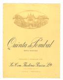 Rótulo Quinta do Pombal.