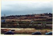 Obras de construção do Centro Comercial Almada Fórum, Vale de Mourelos.