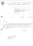 Correspondência expedida.