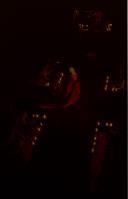 Plateia e cena da peça de teatro "Las criadas".