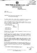 Correspondência recebida.