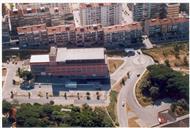 Fotografia aérea do concelho de Almada.