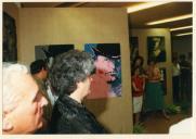 Inauguração de exposição de pintura na sala da Junta de Freguesia de Almada.