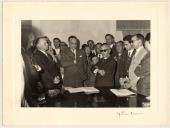 Tomada de posse do Dr. José Valeriano da Glória Pacheco como Presidente da Câmara.
