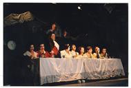 XV Festival de Almada: representação da peça de teatro "A boda dos pequenos burgueses".