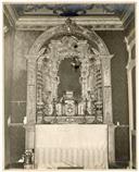 Altar e retábulo da capela da Quinta do Pombal, Cova da Piedade. 