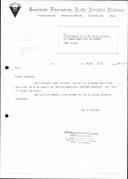 Correspondência expedida.