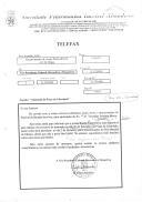 Correspondência expedida.