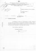 Correspondência recebida.