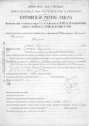 Declaração de contribuição predial urbana.