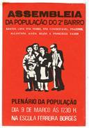 Assembleia da População do 2º Bairro.
