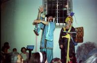 Cena da peça de teatro "Toreros, majas y otras zarandajas".