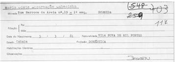 Fichas de Sócios, 1981