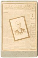 Texto, foto e nota necrológica, sobre Pedro Correia da Silva. 