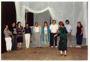 Cena da peça de teatro "O Triunfo de Arlequim".