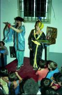 Cena da peça de teatro "Toreros, majas y otras zarandajas".