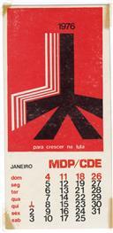 Calendário MDP Janeiro.